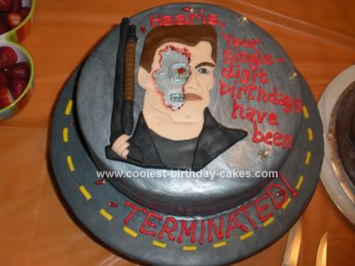 Homemade Terminator Cake