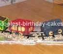 Homemade Thomas The Tank Engine Birthday Cake