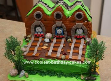 Train Shed Cake 