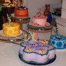 Homemade Tinker Bell Birthday Cake