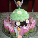 Homemade Tinker Bell Cake