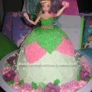 Homemade Tinker Bell Cake