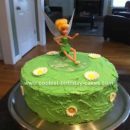 Homemade Tinkerbell Birthday Cake Idea