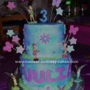 Homemade Tinkerbell Cake Design
