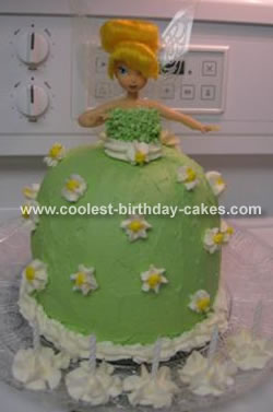 Tinkerbell Doll Cake
