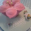 Homemade Tinkerbell Flower Cake Idea