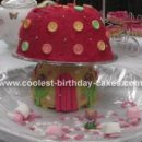 Bella's Magic Fairy House Toadstool Cake