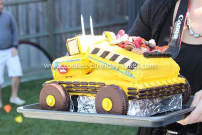Coolest Tonka Truck Cake