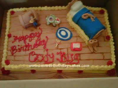 Homemade Toy Story 3 Cake