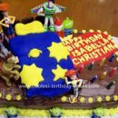 Homemade Toy Story Andy's Room Birthday Cake