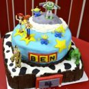 Homemade Toy Story Cake