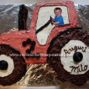 Homemade Tractor Cake
