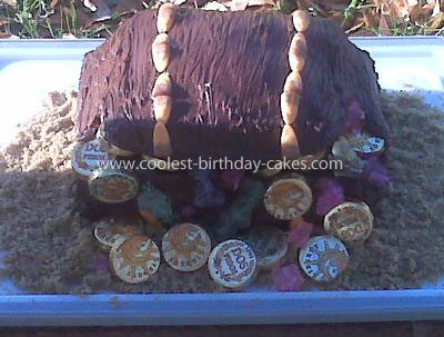 Coolest Treasure Chest Cake