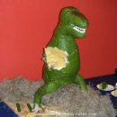 Homemade T-Rex Cake