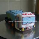 Homemade Truck Birthday Cake