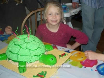 Homemade Turtle Cake Idea