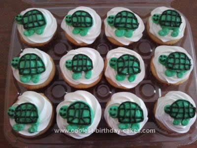 Homemade Turtle Cupcakes