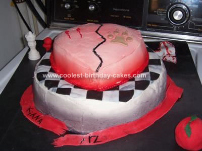 Homemade Twilight Theme Cake