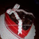 Homemade Valentines Chocolate Box Cake