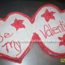 Homemade Valentines Day Cake