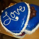 Homemade Valentine's Day Cake
