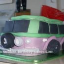 Homemade VW Van Cake