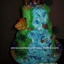 Waterfall  Cake