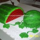 Homemade Watermelon Cake