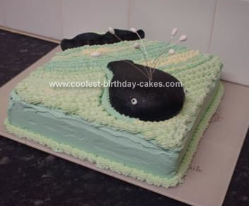 Homemade  Whale Cake