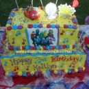 Homemade Wiggles Birthday Cake