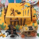 Homemade Wild West Birthday Cake