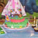 Homemade  Winnie Pooh Birthday Cake
