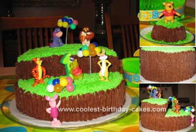 Winnie and Friends Cake