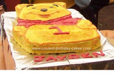 winnie the pooh birthday cake singapore