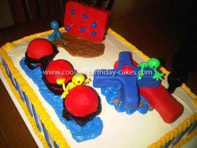 Coolest Wipeout Obstacles Cake
