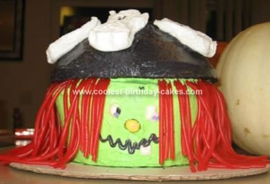Homemade Witch Cake