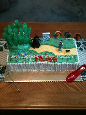 Coolest Wizard of Oz Birthday Cake