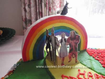Homemade Wizard of Oz Cake