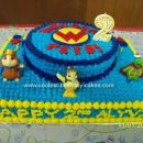 Homemade Wonder Pets Birthday Cake