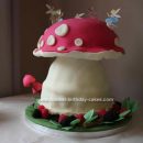 Homemade Woodland Fairy Cake