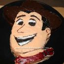Homemade Woody Birthday Cake