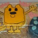 Homemade  Wow Wow Wubbzy Birthday Cake