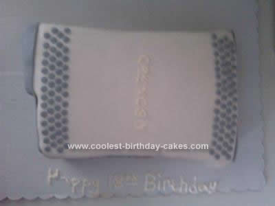 Homemade Xbox 360 Birthday Cake