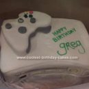 Homemade Xbox Birthday Cake Design