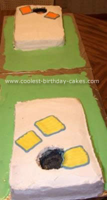 Cornhole Birthday Cake