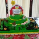 Cutler's 2nd Birthday Farm Cake
