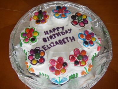 Elizabeth's Flower Cake