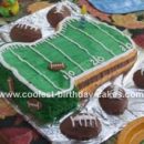 1st Birthday Football #1 cake