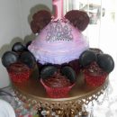 Giant Cupcake Minnie Mouse