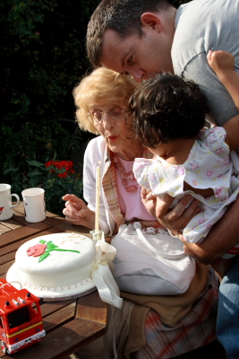 75th Birthday Cake - Franka's Party